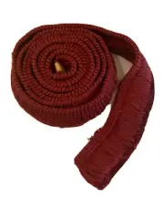 VINTAGE BURGANDY BRUSH FRINGE TRIM 1 3/4" 7 LF