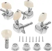 BESTonZON Banjo Tuning Pegs Zinc Alloy Pvc Easy Install Banjo String Tuning Machine Tuner Keys