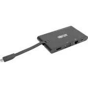 Eaton Tripp Lite Series USB-C Dock - 4K HDMI, VGA, USB 3.x (5Gbps), USB-A/C Hub,