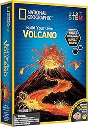 National Geographic Volcano Science Kit - Build and Erupt STEM Educational Toy