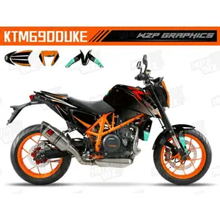 №✕KTM 690DUKE杜克WZP個性改裝全車貼花貼紙車貼貼膜防曬防水不脫色