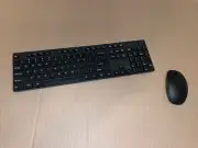 Wireless Keyboard & Mouse Combo Silent Keys 2.4GHz Cordless Full Size MK255 Slim