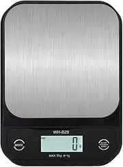 Portable Scale High Precisions LED Digital Display Electronic Scale Household Kitchen y Waterproof Electronic Scale 6 Level Automatic Shutdown Time Setting