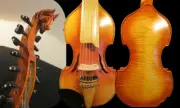 Baroque style song Master 7×7 strings 14" Viola d'Amore,horse's head #14481
