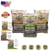 Ultimate Smoking Wood Chips - Delicious Apple, Mesquite & Hickory Mix Pack