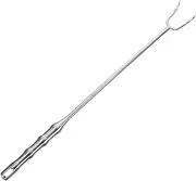 Stainless Steel BBQ Meat Hook Turner Long Handle Flipper for Grilling Meat Processing and Smoking Easy to Clean for Chefs and