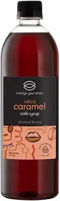 Indulge Your Senses Murray River Salted Caramel Syrup 750Ml
