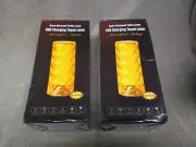 2x Crystal 3D Color Changing Led Table Lamp Living Room Bedfroom Office NEW