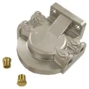 STAINLESS STEEL FUEL FILTER HEAD 1/4" PORTS Mercury Yamaha Mercruiser 18-7777