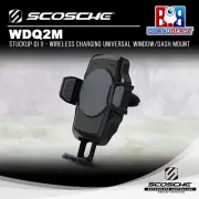 Scosche WDQ2M StuckUp Qi II - Wireless Charging Universal Window/Dash Mount