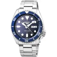 在飛比找momo購物網優惠-【SEIKO 精工】SEIKO精工次世代5號機械鋼帶腕錶-藍