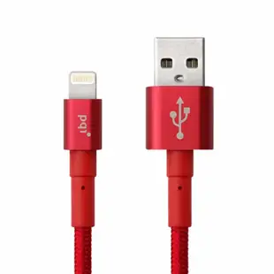 PQI MFi認證 USB-A to Lightning 180cm 傳輸充電線 編織線 適用iPhone PQIR18
