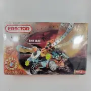 ERECTOR Crazy Inventors THE BAT Motorized Build Set #6651 Mecanno New Sealed
