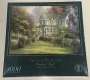 Thomas Kinkade Painter of Light Victorian Garden II Puzzle 1000 Piece Sealed NOS