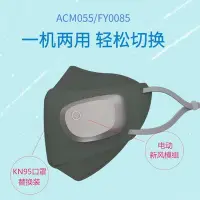 在飛比找Yahoo!奇摩拍賣優惠-【臺灣加油】促銷飛利浦新風電動口罩 ACM055防霧霾防飛沫