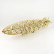 Bitgo Hobby 1:408 Hindenburgh Zeppelin Static 3D Wooden Model Kit with Display Case