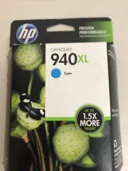 HP 940XL Cyan Ink Cartridge OEM Original Genuine exp 02/14 **NEW IN BOX**