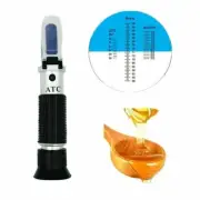 3-in-1 ATC Honey Refractometer 58-90%Brix/ Moisture/ 38-43 Be'Baume Tester Meter