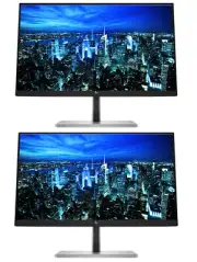 HP EliteDisplay E22 G5 22 inch Full HD LCD IPS Monitor, 2-Pack Bundle with HDMI