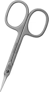 RBB Manicure Cuticle Scissors Curved - Stainless Steel Matt - Hand Sharpened 3.5 in
