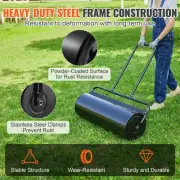 Steel Lawn Roller with Ergonomic Handle, 17 Gallon, 0.9m, for Garden & Farm