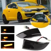 2X LED Side Mirror Light Dynamic Turn Lamp For Renault Megane MK3 Grand Scenic (for: Renault)