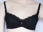 BOLERO By BERLEI SEXY BLACK 10B CONTOUR BRA DIAMANTE BALCONETTE Y256V RRP$74.95