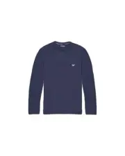 Emporio Armani Underwear Long Sleeve Crew Neck Tee 3Y4M221J5PZ0956 Men Blue
