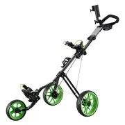 Everfit Golf Buggy Quick Folding Trolley Golf Cart 3Wheels Height Adjustable New