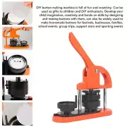 Button Maker Machine Pin Badge Press Detachable With Circle Cutter(58mm) New