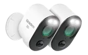 Uniden App Cam SOLO PRO 2K - 100% Wirefree 2K Super HD Spotlight Camera in 1 – Twin Pack