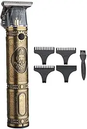 Professional Hair Clippers Electric Outliner Grooming Rechargeable Cordless Close Cutting T Blade Trimmer for Men Zero Gap Baldhead Beard Shaver Barbershop