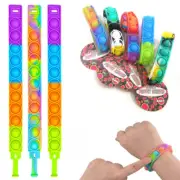3 Pack Push Pop Bracelet Sensory Bubble Stress Relief