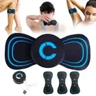 Electromagnetic Wave Neck Massager Mini Portable Leg Massager Relief Muscle Pain