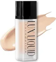 (Vanilla) - Best Organic Natural Vegan Gluten-Free Aloe-Based Lux Liquid Foundation, Made in USA by BaeBlu, Vanilla