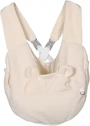 Pet Backpack Backpack Portable Pet Bag Dog Travel Bag Dog Carrier for Hiking Cat Carrier Pouch Cat Swaddle Cotton Beige