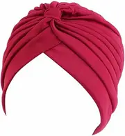 [Generic] Women Fashion Turban Hair Wrap Headscarf Hat Baotou Hat
