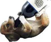 Ebros Lifelike Purebreed Pedigree Canine Adorable Tri Colored Beagle Dog Wine...
