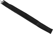 VICASKY Accordion Bass Strip Pu Leather Bass Strap Bass Hand Harness Accordion Carrying Strap Bass Replacement Strap Accordion Bass Harness Accordion Accessories Black Cowhide
