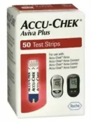 New Factory Sealed AccuChek Aviva Plus Diabetic Test Strip 100 ct exp 03/31/2025