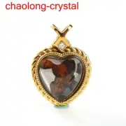 48.35 Ct Pallasite Meteorite Pendant Brenham Meteorite Necklace --155