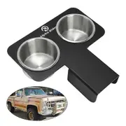 For 1973-87/91 Chevy/Gmc Square Body/Square Body Pickup Truck Black Drink/Cup Holder With Two Cup