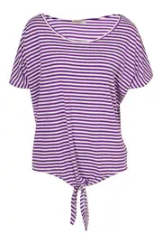 Front Tie Tee--UNI-ULS-9798