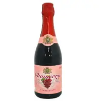 在飛比找樂天市場購物網優惠-七星 紅葡萄口味汽泡飲料-玻璃瓶(750ml/瓶) [大買家