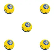 5PK NRL Parramatta Eels NRL Super-High Bounce Ball 60mm Kids Sports Toy Yellow