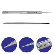 Stainless Steel Micrometer Tweezers for Electronic Component Work KA11 KA14
