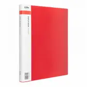 Icon Display Book A4 with Insert Spine - Red 40 Pocket [IF333]