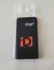 Promo metal gas lighter Davidoff ID original black