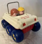 1973 Fisher Price Pull Toys Bouncing Buggy Ages 1-4