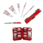 Milwaukee Screw Driver Bit Set Alloy Steel w/ Reciprocating Saw Blade (71-Piece)